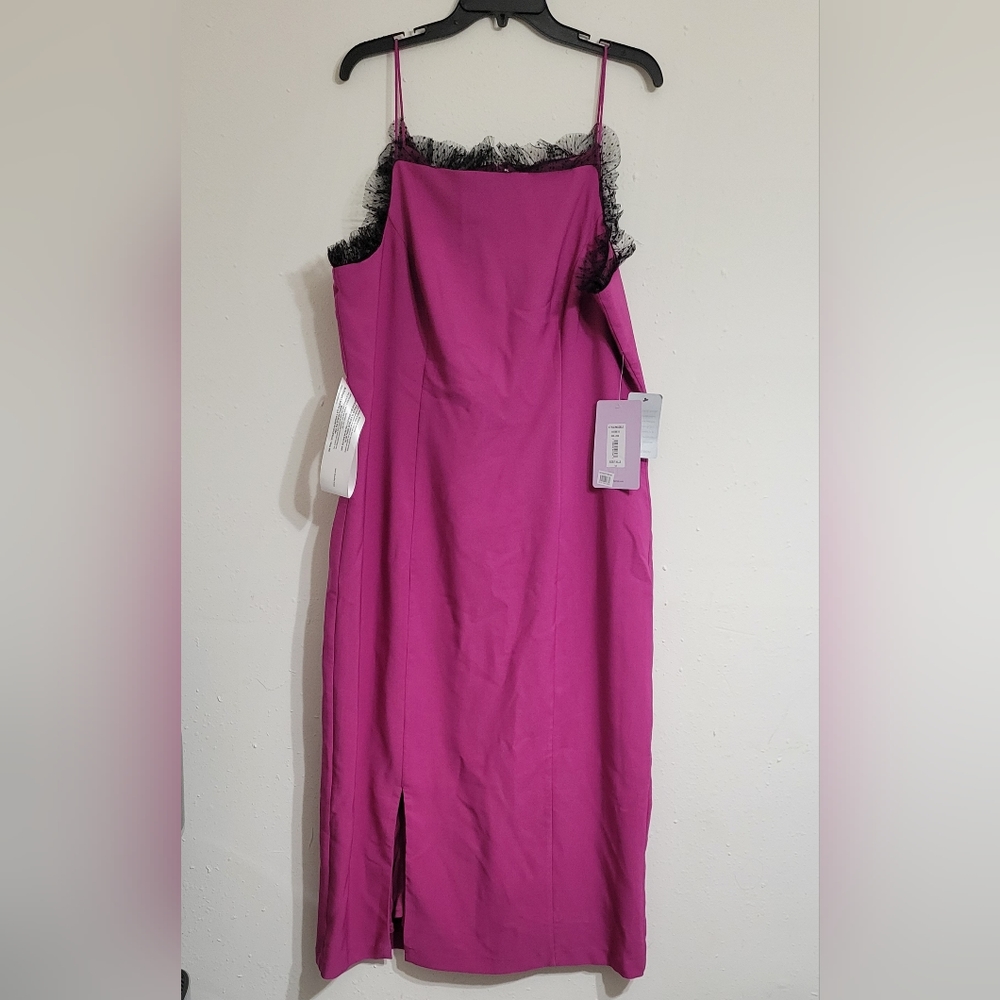 JS COLLECTION Apron neck dress